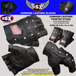   GLOVES POINTED STUD 4 CYCLE DRIVING BIKERS WHEELCHAIR USE GYM