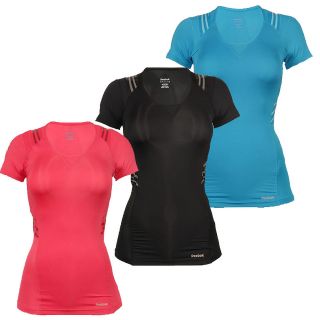 Reebok Easytone Womens Short Sleeve Running T Shirt Gym Top