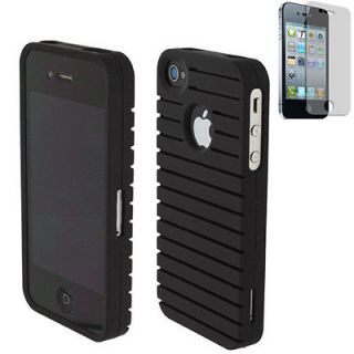 Black Shutters Hard Case Cover+Screen for Apple iPhone 4 4G 4S Phone 