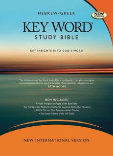 Hebrew Greek Key Word Study Bible NIV Wide Margin by AMG Publishers 