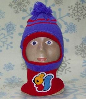 Kid/Child Winter Ski Mask Visor Beanie,Hat,Cap​, # 200 Purple/Red 