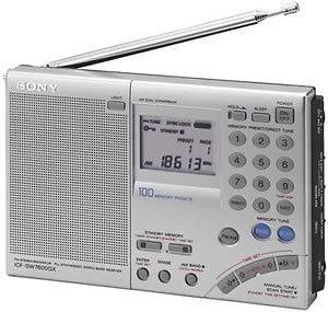 Sony Icf Sw7600Gr Multi Band World Receiver Radio