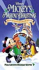 Mickeys Magical Christmas Snowed In at the House of Mouse VHS 2001 