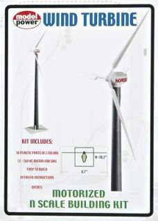 Model Power Wind Power Generator w/Motor Building Kit N MDP1583