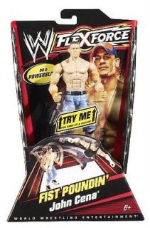WWE Fist Poundin John Cena Flexforce Figure