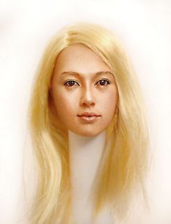 Repaint 1/6 AV Hara Saori Head with gold or black hair – custom made 