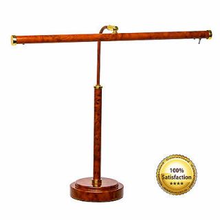   Lamps WOOD COLOR 16 inch Height 19 Shade LED Piano Lamp PLED100W