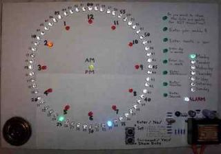 LED clock kit 2 pack analog ring + dice microcontrolle​r hobbyist 