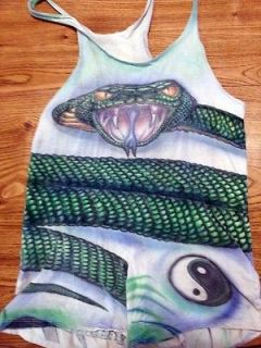 Rob Van Dam Event Worn ECW Snake Singlet Outfit TNA One of a Kind WWE 
