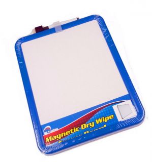 A4 Magnetic Small White Board Whiteboard Dry Wipe Drywipe Erase Marker 