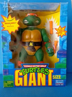 TMNT Giant 13 Michaelangelo + Nunch Teenage Mutant Ninja Turtles