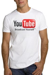 YouTube Logo Internet Video T Shirt *ALL SIZES & NEW*