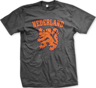   Netherlands Orange Dutch Lion World Cup Soccer Olympics Mens T Shirt