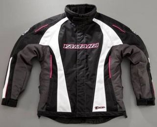 Yamaha Womens Latitude Jacket (Black/Pink) by FXR by Yamaha OEM SMW 