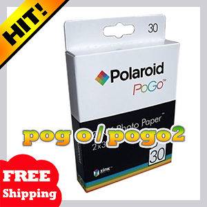 HANS] 1 pack(30pcs) pogo / pogo2 photo paper Polaroid Digital Camera