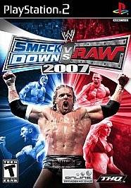 WWE SmackDown vs. Raw 2007 Sony PlayStation 2 2006 WWF FREE S&H John 