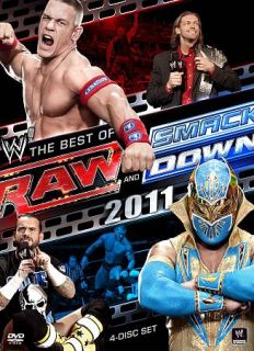 WWE Raw and Smackdown   The Best of 2011 DVD, 2012, 4 Disc Set
