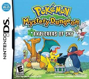 Pokemon Mystery Dungeon Explorers of Sky Nintendo DS, 2009