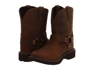 Womens Justin L9992 Brown Bay Apache Harness Boot