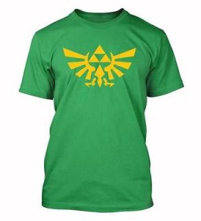 Zelda logo shirts Triforce Legend of Zelda game xbox wii game fan tee 