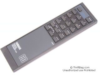 Yamaha CDX450 CDX470 CDX550 Remote Control .
