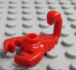 NEW Lego RED LOBSTER / Scorpion   Minifig Animal 4762
