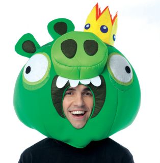 Angry Birds King Pig Costume Fabric Mask Adult