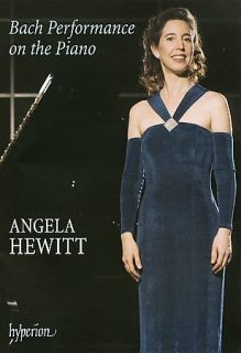 Angela Hewitt   Bach Performance on the Piano DVD, 2008