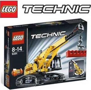 LEGO TECHNIC 9391 Tracked Crane Brick Block TOY NEW Box Sealed  Lift 