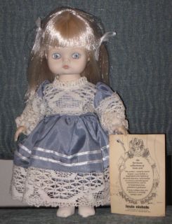 Vintage FRENCH BLUE 11 Vinyl Girl Doll LOUIS NICHOLE
