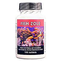 Fish Zole Metronidazole Antibiotic 250mg 100 Tablets