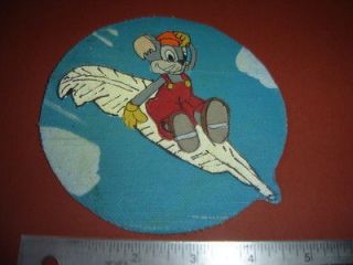 WWII USAAF ARMY AIR CADET CLASS ST GEORGE UT DISNEY MOUSE FLIGHT 