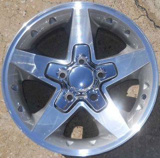 16 Brand New Alloy Wheels & Centers for Chevy S10 & Blazer 2WD   Set 