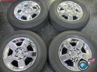 09 12 Chevy Silverado Tahoe 1500 Sub Factory 18 Wheels Tires OEM Rims 