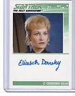 Star Trek TNG series 1 Elizabeth Dennehy auto.card