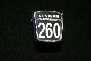 Sunbeam Tiger Sunbeam 260 Fender & Trunk Badges Set (3) NEW 