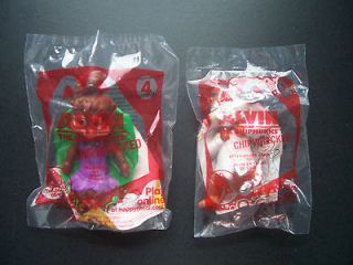 2011 MCDONALDS HAPPY MEAL TOY LOT ALVIN & THE CHIPMUNKS FIGURES ~ NEW 