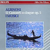 Albinoni 12 Concerti a cinque I Musici CD, Philips Silverline Classics 