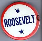 1936 pin FDR pinback Franklin D. ROOSEVELT Campaign pin 2.5 inches
