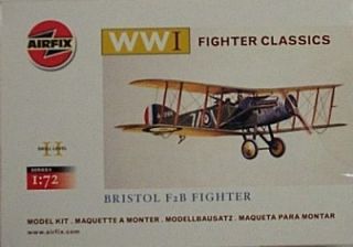 Airfix 1/72 Bristol F2B WWI Classic Bi Plane Fighter