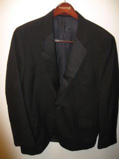 Alexander Shields New York Black Tuxedo Jacket Mens 44L