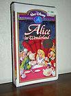 Alice in Wonderland (VHS, 1998 CLAMSHELL) BRAND NEW, FACTORY SEALED 
