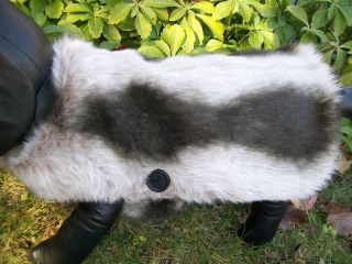 NEW FAUX CHINCHILLA/ FLEECE DOG COAT ALL SIZES starting at 15.99