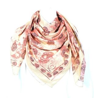 ALEXANDER McQUEEN BLOODY SKULL SMUDGE SCARF BN SOLD OUT UNISEX 