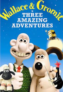 Wallace Gromit In Three Amazing Adventures Chicken Run DVD, 2006, 2 
