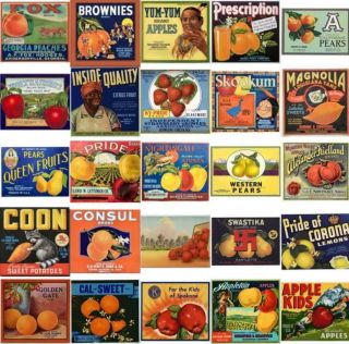   1920 1960s Vintage poster sign ad labels 8000+ PICs CD w/ print guide