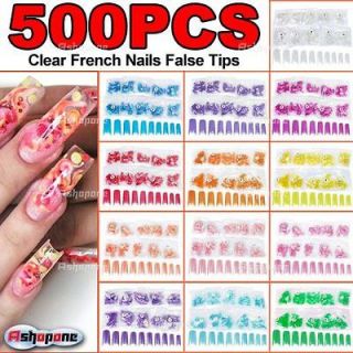 500 acrylic nail tips in Acrylic Nails & Tips