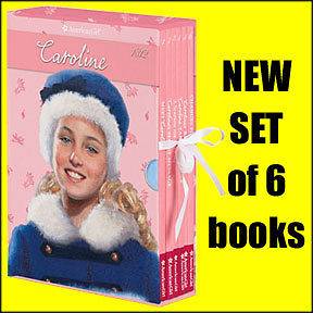 NEW Caroline Abbott Set of 6 Books American Girl Meet Change for 