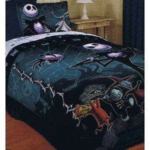 Original Nightmare Before Christmas Comforter bedding Jack Sally new