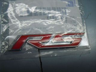 2010 2011 2012 Red Camaro RS Emblem New Genuine GM 92228473 PRIORITY 